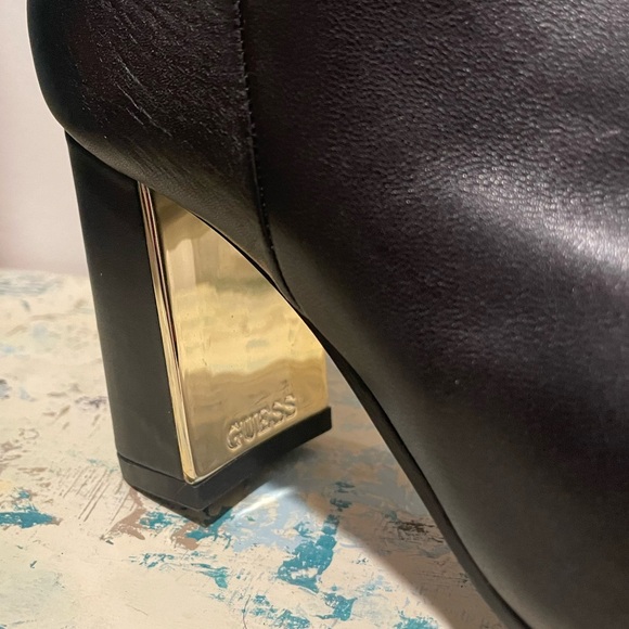 Guess Elandre Leather Over-The-Knee Boots | Women’s Size 6.5 | Pre-owned - Picture 10 of 13